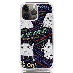 Experience Feeling Clothing Self Iphone 13 Pro Max Tpu Uv Print Case by Paksenen