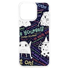 Experience Feeling Clothing Self Iphone 15 Pro Max Tpu Uv Print Case by Paksenen