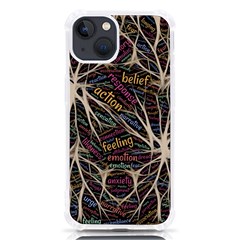 Mental Human Experience Mindset Pattern Iphone 13 Tpu Uv Print Case by Paksenen