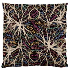 Mental Human Experience Mindset Pattern 16  Baby Flannel Cushion Case (two Sides)