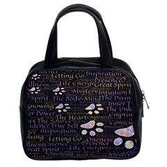 Footprints Path Mystery Unknown Classic Handbag (two Sides) by Paksenen