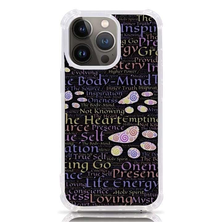 Footprints Path Mystery Unknown iPhone 13 Pro TPU UV Print Case