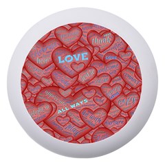 Love Hearts Valentine Red Symbol Dento Box With Mirror