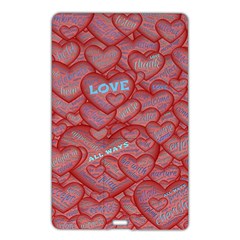 Love Hearts Valentine Red Symbol Name Card Style Usb Flash Drive by Paksenen