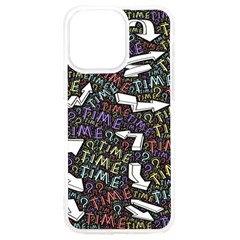 Time Nonlinear Curved Undirected Iphone 15 Pro Max Tpu Uv Print Case by Paksenen