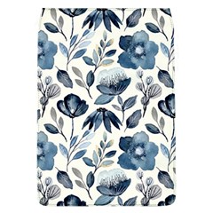 Indigo Watercolor Floral Seamless-pattern Removable Flap Cover (L)