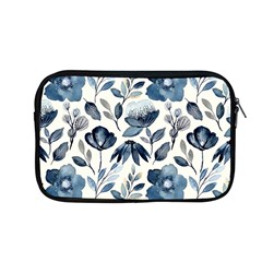 Indigo Watercolor Floral Seamless-pattern Apple MacBook Pro 13  Zipper Case