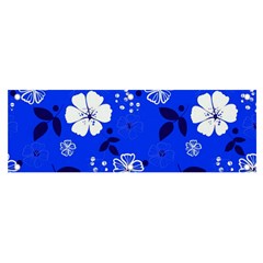 Blooming Seamless Pattern Blue Colors Banner And Sign 6  X 2  by Ket1n9