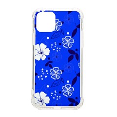 Blooming Seamless Pattern Blue Colors Iphone 11 Pro 5 8 Inch Tpu Uv Print Case