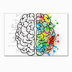 Brain Mind Psychology Idea Drawing Postcards 5  X 7  (pkg Of 10) by Loisa77