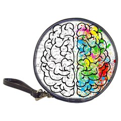 Brain Mind Psychology Idea Drawing Classic 20-cd Wallets by Loisa77