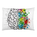 Brain Mind Psychology Idea Drawing Pillow Case (Two Sides) Front