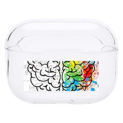 Brain Mind Psychology Idea Drawing Hard Pc Airpods Pro Case by Loisa77