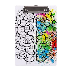 Brain Mind Psychology Idea Drawing A5 Acrylic Clipboard