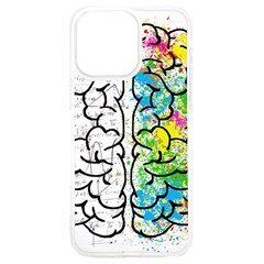 Brain Mind Psychology Idea Drawing Iphone 15 Pro Max Tpu Uv Print Case