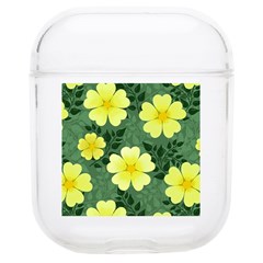 Bloom Flowering Yellow Blade Green Soft Tpu Airpods 1/2 Case