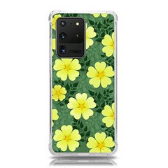 Bloom Flowering Yellow Blade Green Samsung Galaxy S20 Ultra 6 9 Inch Tpu Uv Case by Loisa77