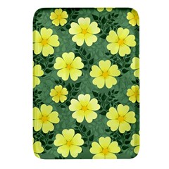 Bloom Flowering Yellow Blade Green Rectangular Glass Fridge Magnet (4 Pack) by Loisa77