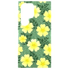 Bloom Flowering Yellow Blade Green Samsung Galaxy S24 Ultra 6 9 Inch Black Tpu Uv Case by Loisa77