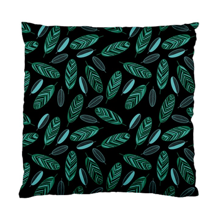 Leaves Pattern Abstract Blade Standard Cushion Case (Two Sides)