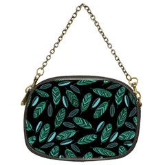 Leaves Pattern Abstract Blade Chain Purse (two Sides) by Loisa77