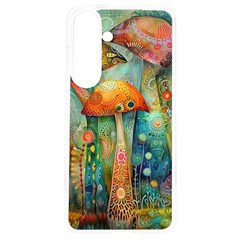 Whimsical Mushrooms Colorful Patterns Samsung Galaxy S24 6 2 Inch Tpu Uv Case by Loisa77