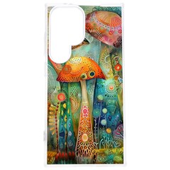 Whimsical Mushrooms Colorful Patterns Samsung Galaxy S24 Plus 6 7 Inch Tpu Uv Case