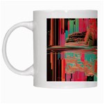 Backgrounds Multi Colored Abstract White Mug Left