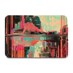 Backgrounds Multi Colored Abstract Plate Mats by Loisa77