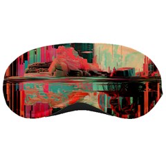 Backgrounds Multi Colored Abstract Sleep Mask by Loisa77