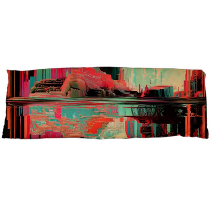 Backgrounds Multi Colored Abstract Body Pillow Case (Dakimakura)