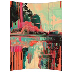 Backgrounds Multi Colored Abstract Back Support Cushion by Loisa77