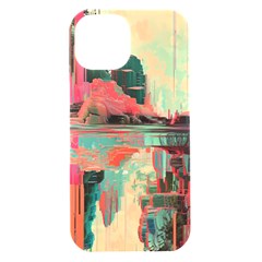 Backgrounds Multi Colored Abstract Iphone 15 Black Uv Print Pc Hardshell Case by Loisa77