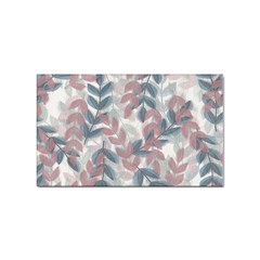 Leaves Pattern Background Nature Sticker Rectangular (10 Pack) by Loisa77