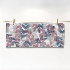 Leaves Pattern Background Nature Hand Towel