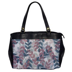 Leaves Pattern Background Nature Oversize Office Handbag by Loisa77