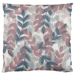 Leaves Pattern Background Nature Large Cushion Case (two Sides) by Loisa77