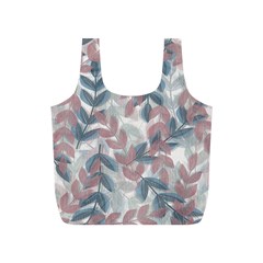 Leaves Pattern Background Nature Full Print Recycle Bag (s) by Loisa77