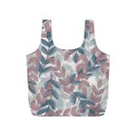 Leaves Pattern Background Nature Full Print Recycle Bag (S) Front