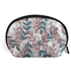 Leaves Pattern Background Nature Accessory Pouch (large) by Loisa77