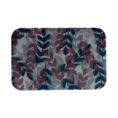 Leaves Pattern Background Nature Open Lid Metal Box (silver)   by Loisa77