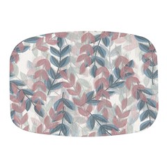 Leaves Pattern Background Nature Mini Square Pill Box by Loisa77