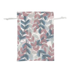 Leaves Pattern Background Nature Lightweight Drawstring Pouch (s) by Loisa77