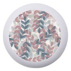 Leaves Pattern Background Nature Dento Box With Mirror