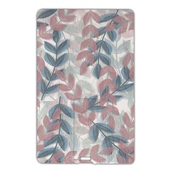 Leaves Pattern Background Nature Name Card Style Usb Flash Drive