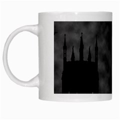 Halloween Background Halloween Scene White Mug