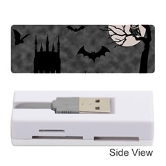 Halloween Background Halloween Scene Memory Card Reader (stick) by Ket1n9