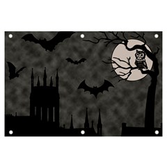 Halloween Background Halloween Scene Banner And Sign 6  X 4  by Ket1n9