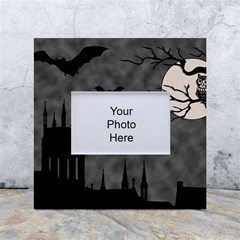 Halloween Background Halloween Scene White Box Photo Frame 4  X 6  by Ket1n9