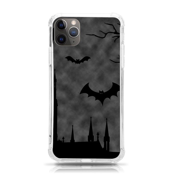 Halloween Background Halloween Scene iPhone 11 Pro Max 6.5 Inch TPU UV Print Case